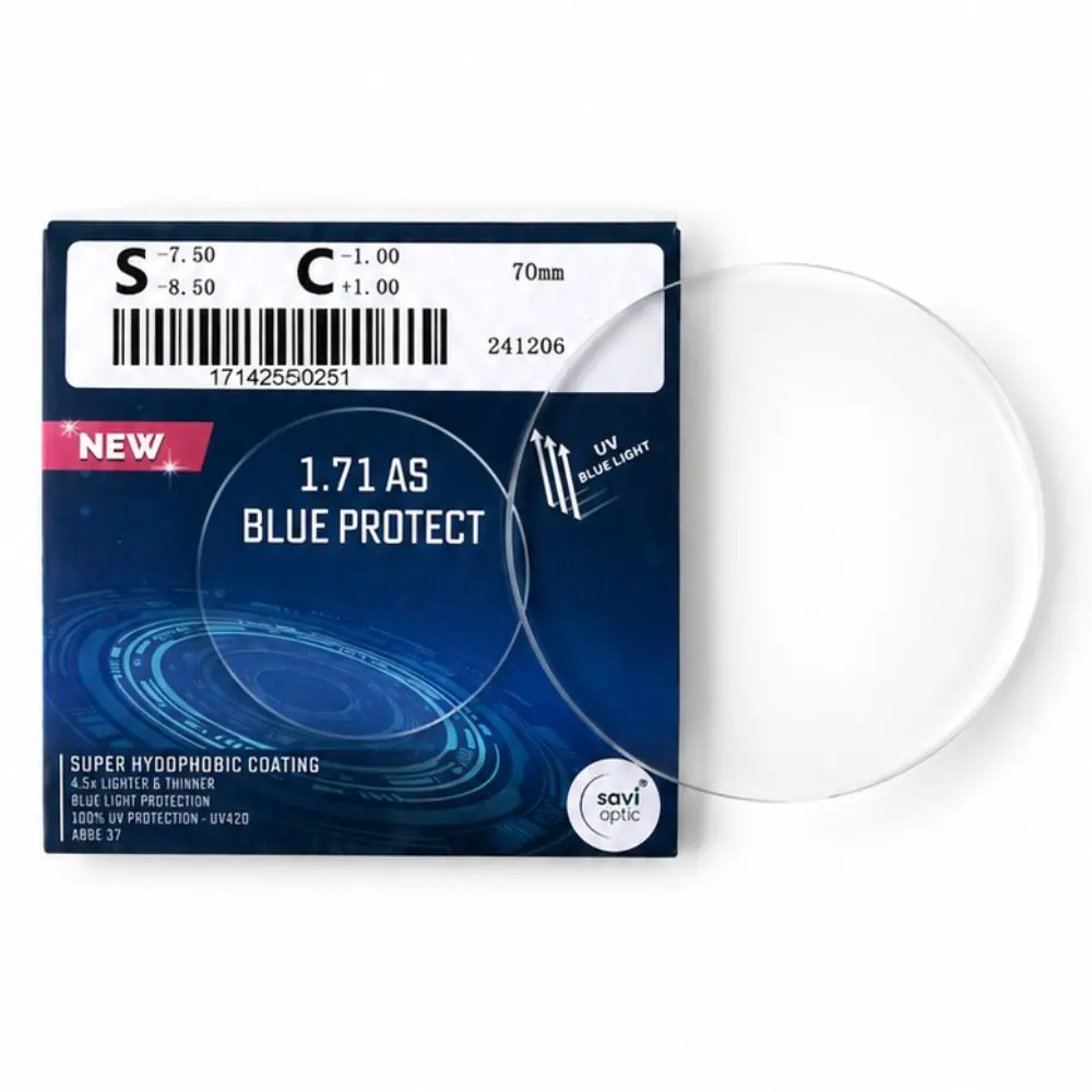 Tròng Kính SAVI 1.71 AS Blue UV