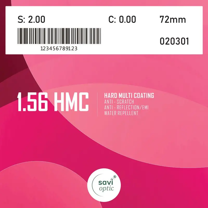 TRÒNG KÍNH SAVI 1.56 EMI/UV420 PROTECT